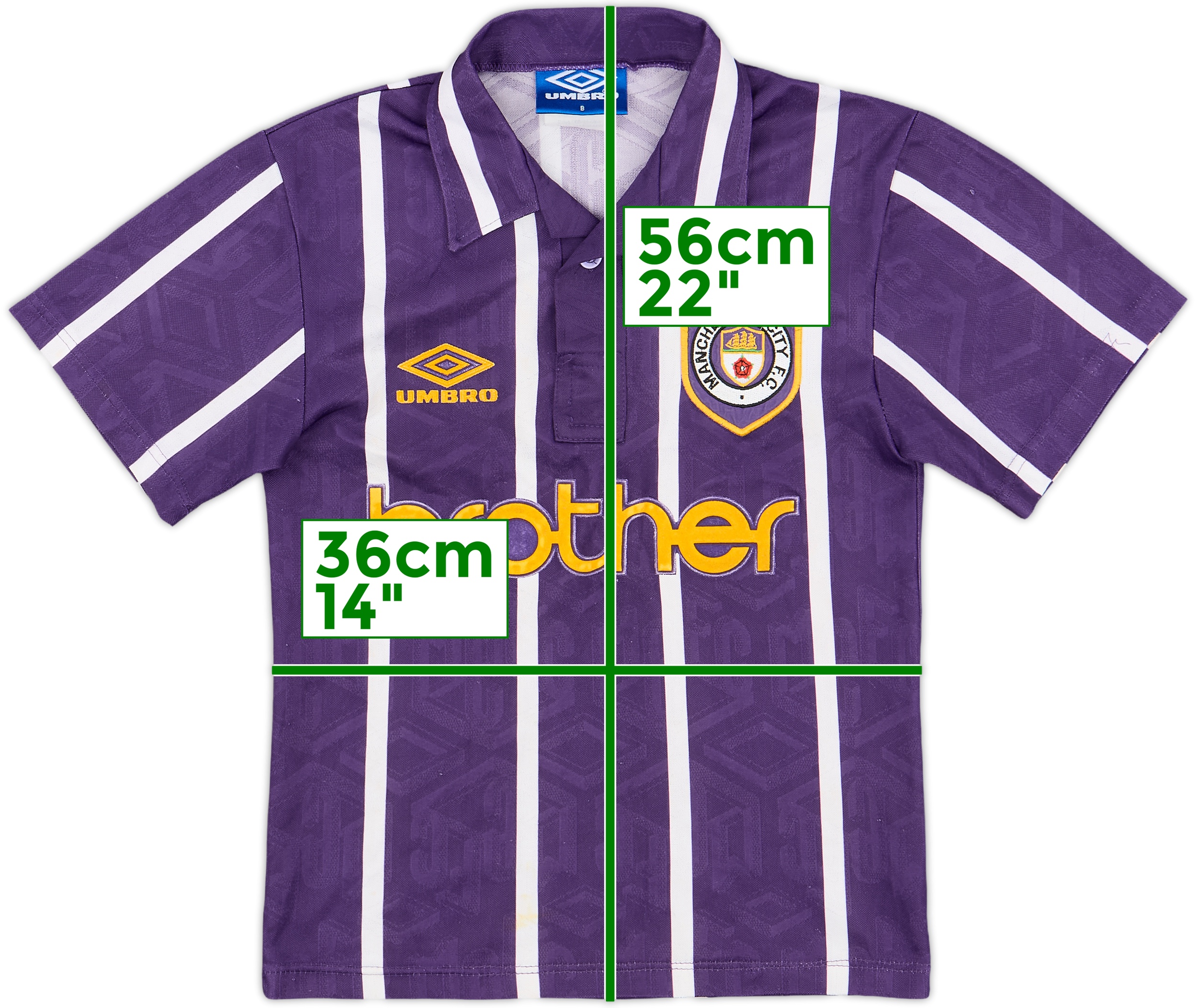 ウェア Manchester City 1993-94 Away Uniform Manchester City 1993-94 Away Kit