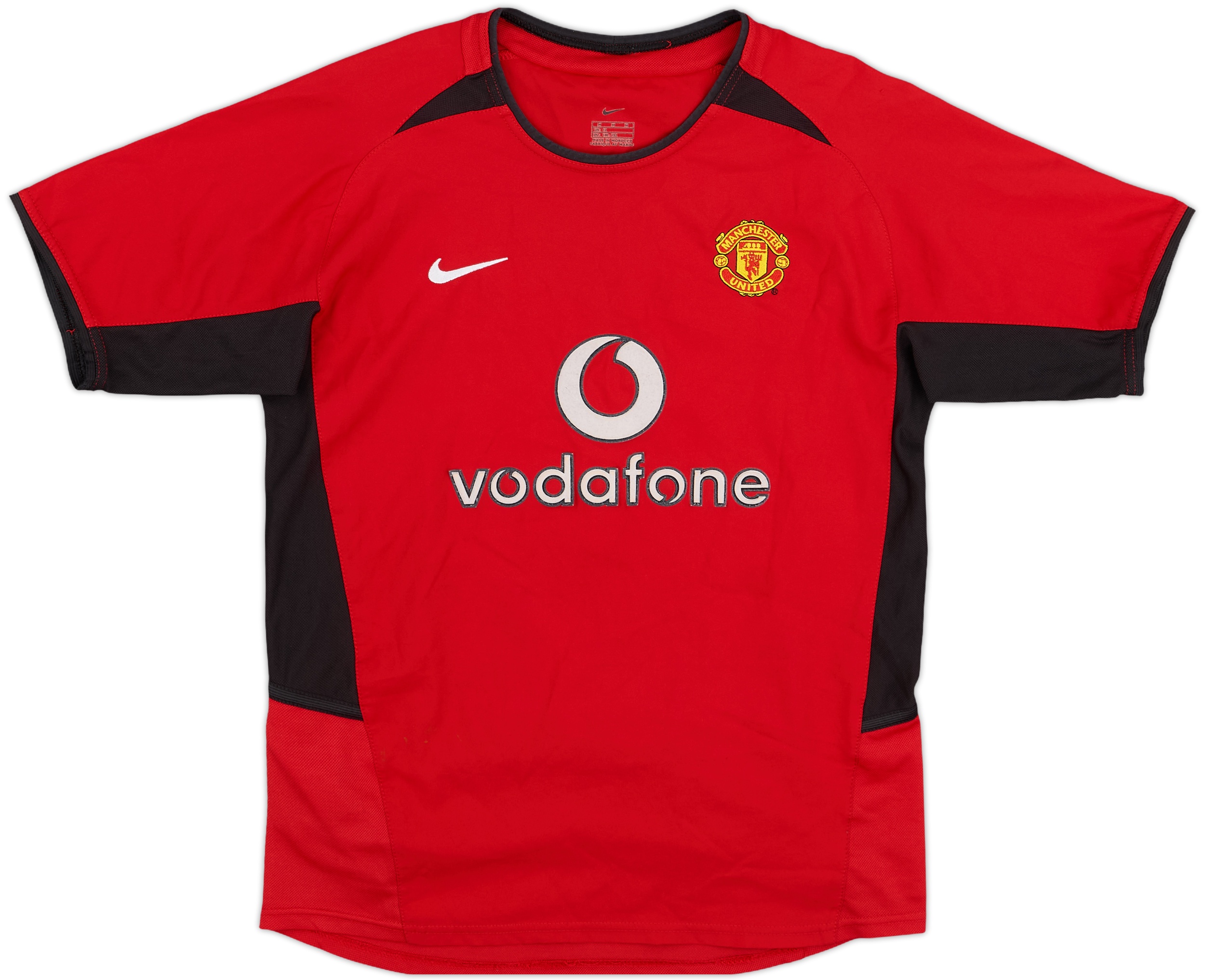 Manchester united 2002〜03 記念tシャツ 2002-03 Manchester United Away Shirt - 9/10 - (S.Boys)
