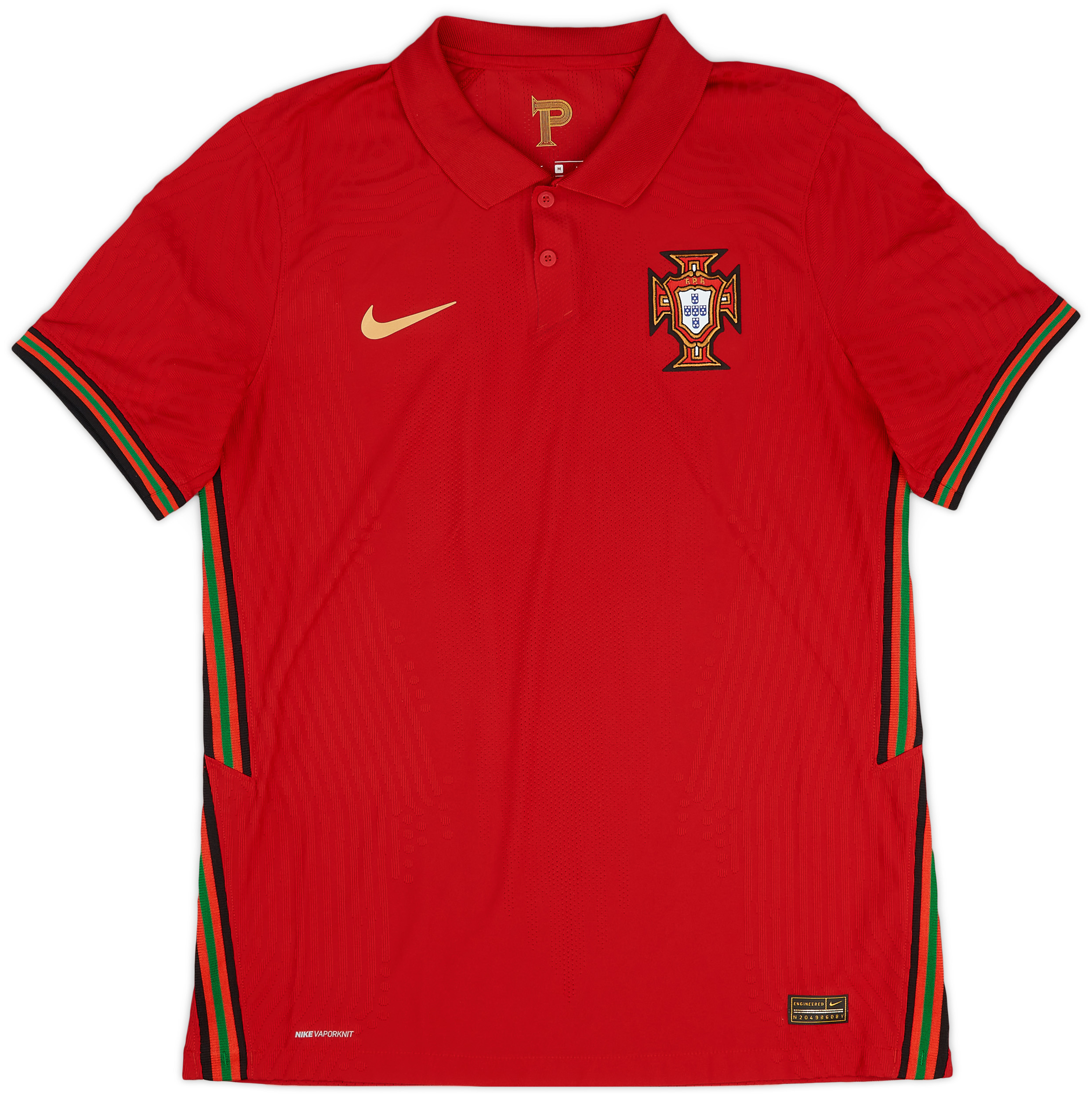 2020 21 Portugal Authentic Home Shirt 10 10 M