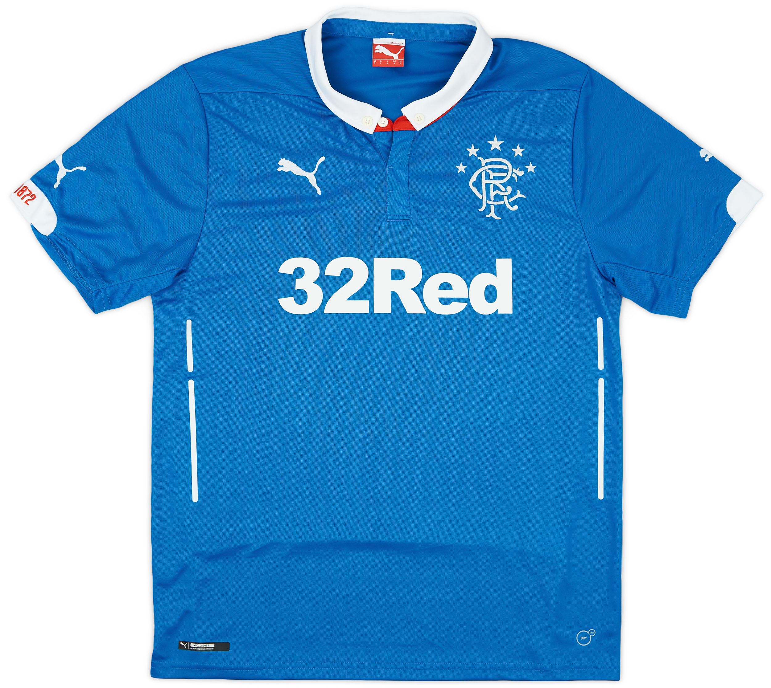 2014-15 Rangers Home Shirt - 9/10 - (L)