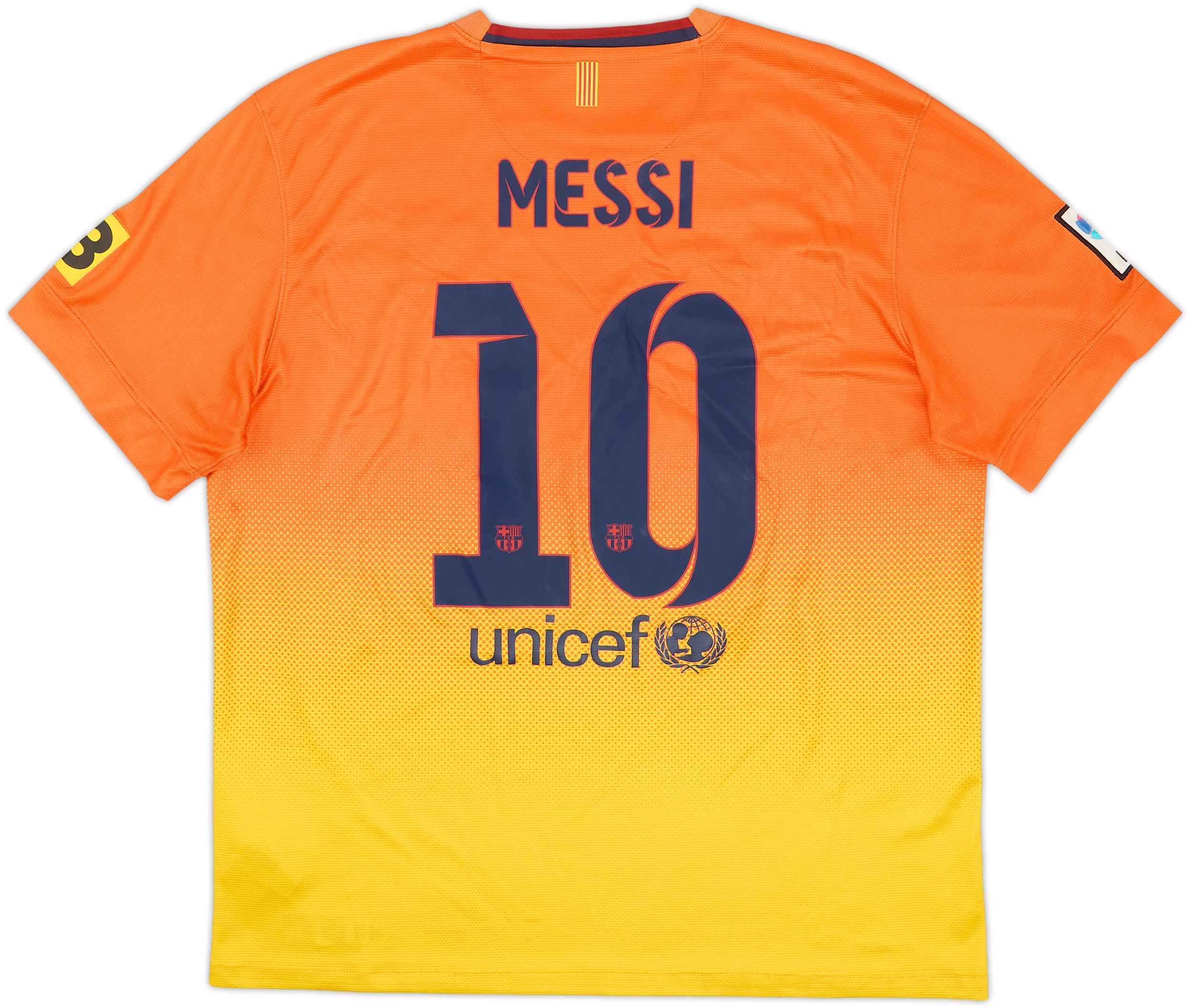 2012-13 Barcelona Away Shirt Messi #10 - 8/10 - (XL)