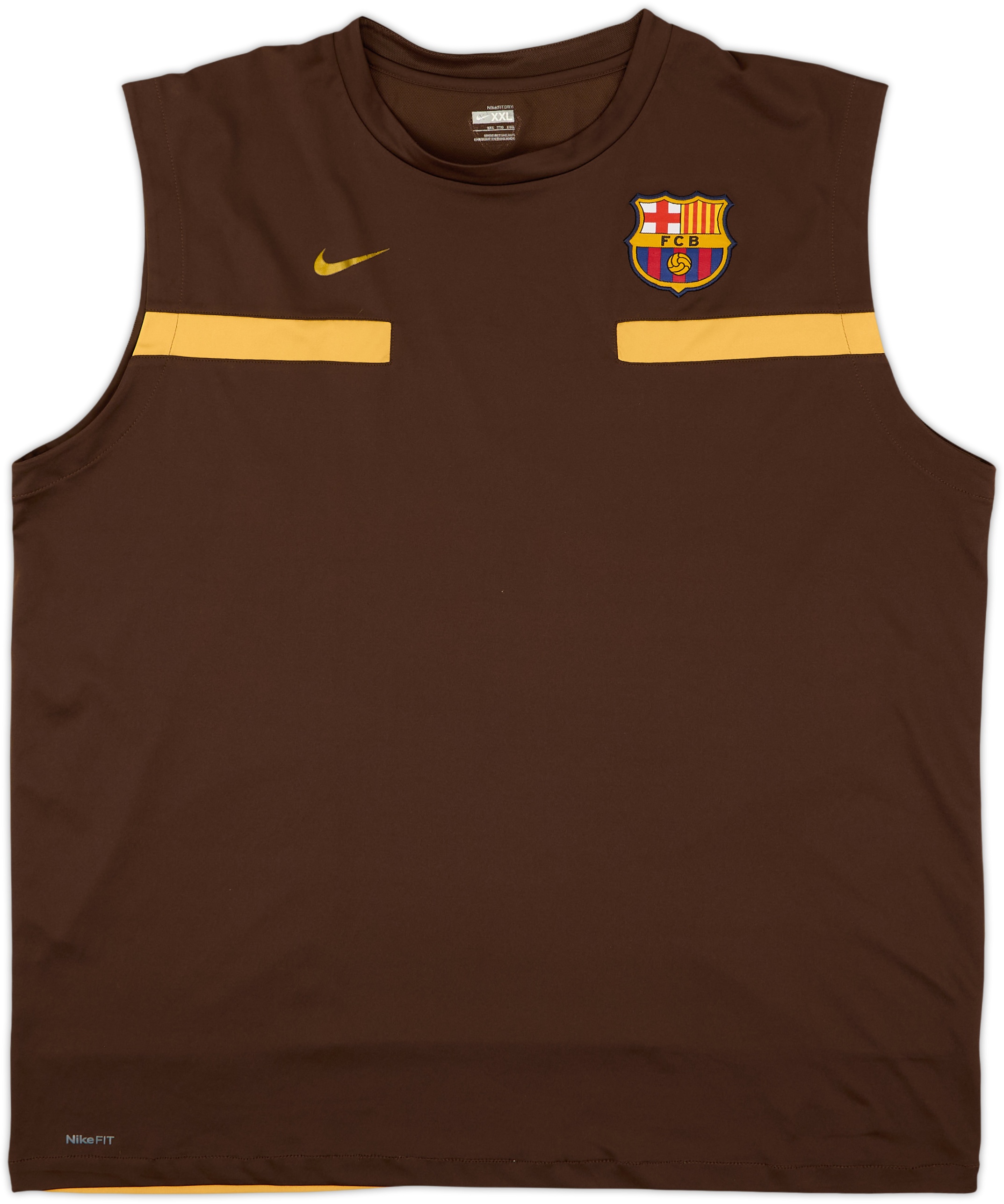 2008-09 Barcelona Nike Training Vest - 8/10 - (XXL)