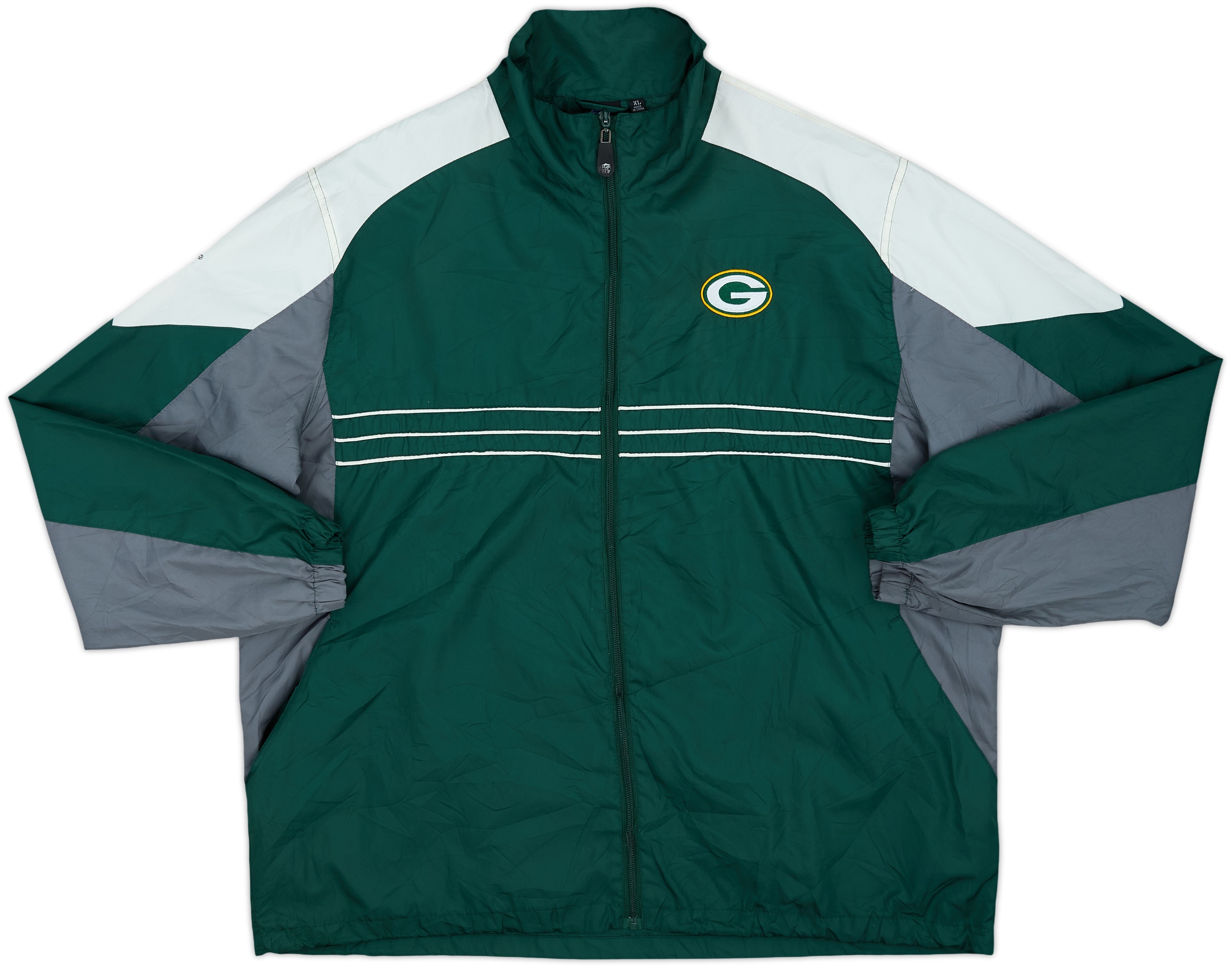2008 Green Bay Packers Reebok Rain Jacket - 7/10 - (XL)
