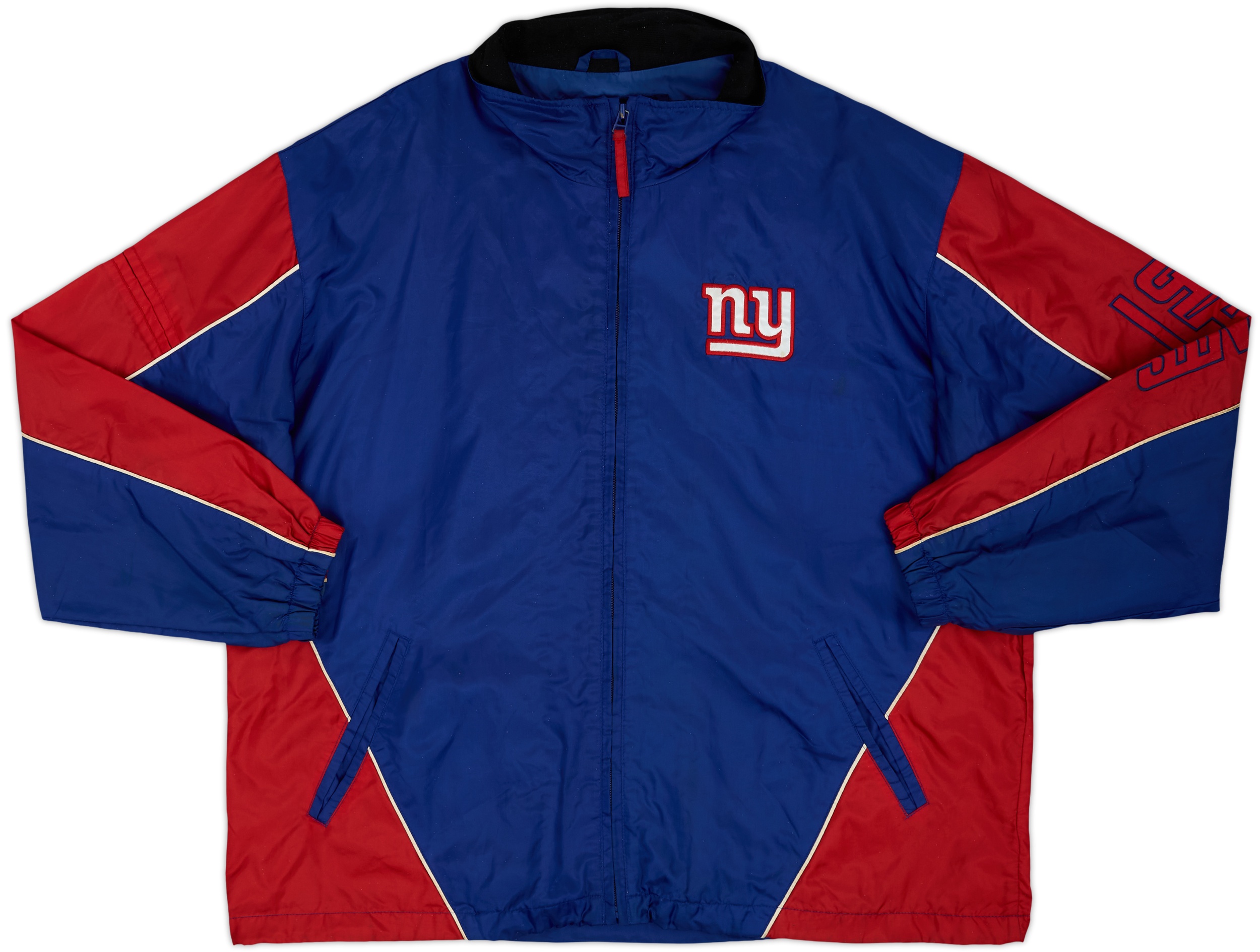 2001 New York Giants NFL Full-Zip Rain Jacket - 7/10 - (XL)